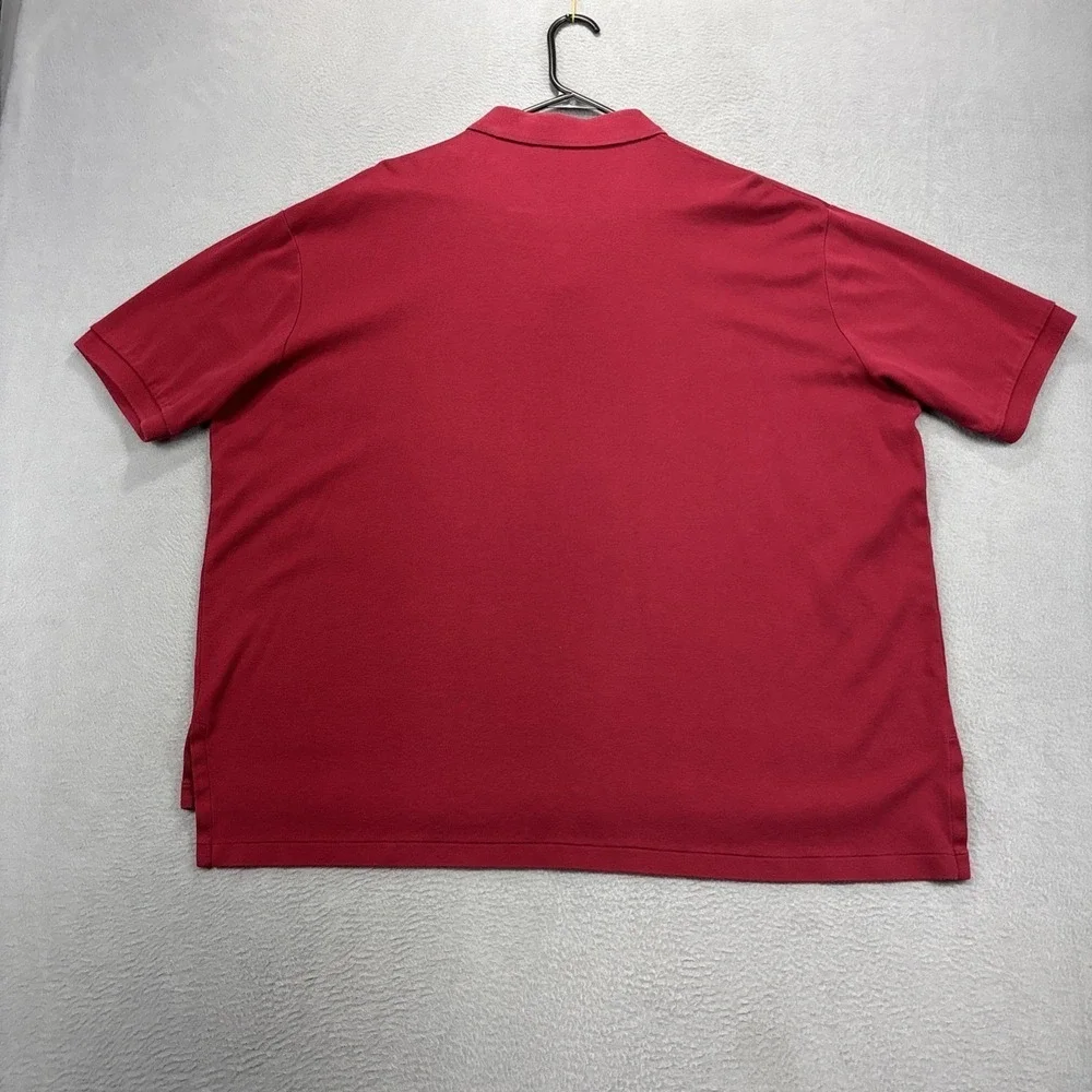 Vintage polo Ralph Lauren shirt Mens 2XL Red‎ flesh pony Short Sleeves Preppy